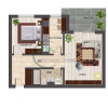 Apartament 2 camere insorit, Sanpetru Residence imaginea mica 13 Apartament 2 camere insorit, Sanpetru Residence thumb 13